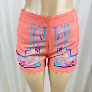 NWOT Dani Collection Geometric Print Shorts Size Large